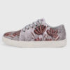 Graffiti Print Sneakers - Women's Chic Casual Shoes Model Shoka