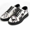 Graffiti Print Sneakers - Women's Chic Casual Shoes Model Vala