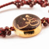 Persian Beaded Bracelet for Women – Maroon Love