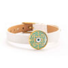 Persian Leather Bracelet for Women - Gelareh