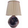 Accent Wooden Table Lamp Handcrafted Deformed