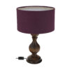Accent Wooden Table Lamp Handcrafted Farima