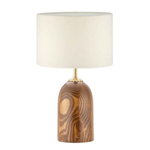 Wooden Table Lamp Model Farsam