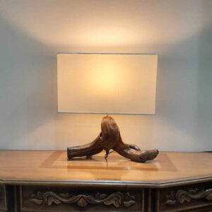 Wooden Table Lamp Model Karismatic