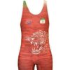 Men's Iranian Sleeveless Wrestling Singlet Model Cheetah