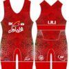 Men's Iranian Sleeveless Wrestling Singlet Model Sajadi Kia
