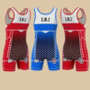 Men's Iranian Sleeveless Wrestling Singlet Model Arman
