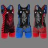 Men's Iranian Sleeveless Wrestling Singlet Model Iran