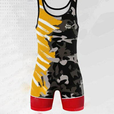 Men’s Sleeveless Wrestling Singlet Model Original
