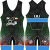 Men's Iranian Sleeveless Wrestling Singlet Model Sajadi Kia