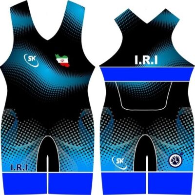 Men’s Iranian Sleeveless Wrestling Singlet Model Rayan