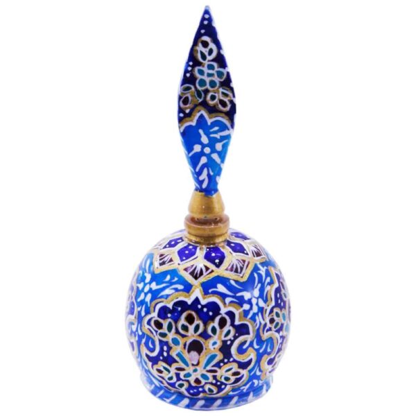 Persian Surma Dani Container for Keeping Kohl Made of Camel Bone Toopi