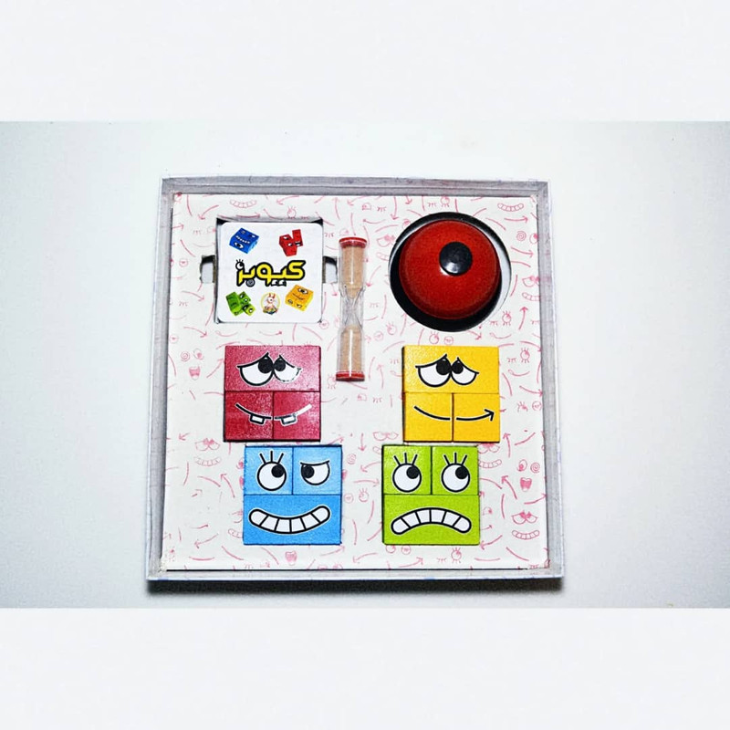 Cubeez Board Game (Farsi)