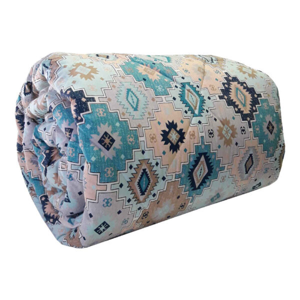 Persian Korsi Quilt – Thick, Heavy, and Warm Double Sized Turquoise