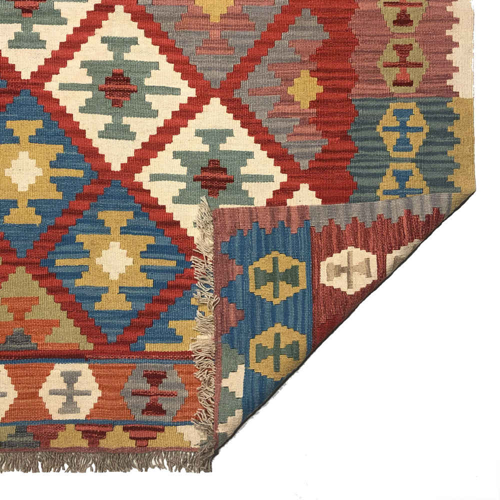Persian Wool Kilim Rug Traditional Handwoven Model Karin