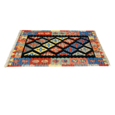 Persian Wool Kilim Rug Traditional Handwoven Model Viana