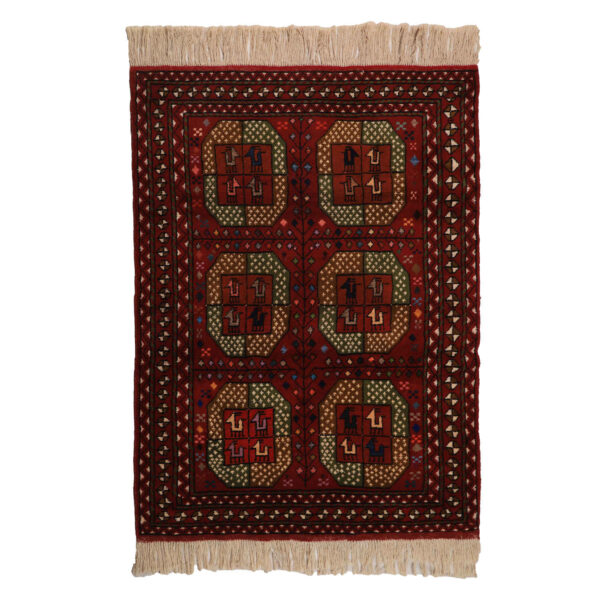 Persian Carpet Intricately Hand-Knotted Tribal Wool Malih