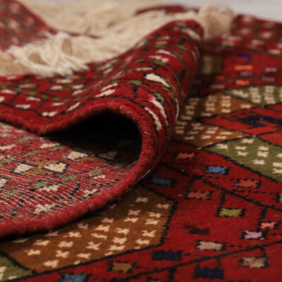 Persian Carpet Intricately Hand-Knotted Tribal Wool Malih