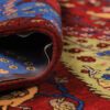 Intricately Hand-Knotted Persian Carpet Isfahan Tribal Wool Derakhti