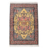 Intricately Hand-Knotted Persian Carpet Isfahan Tribal Wool Hannah
