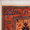 Intricately Hand-Knotted Persian Carpet Isfahan Tribal Wool Vagireh
