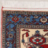 Intricately Hand-Knotted Persian Carpet Isfahan Tribal Wool Yahya