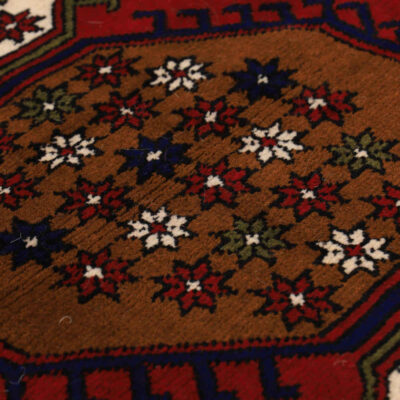 Persian Carpet Intricately Hand-Knotted Tribal Wool Javaneh