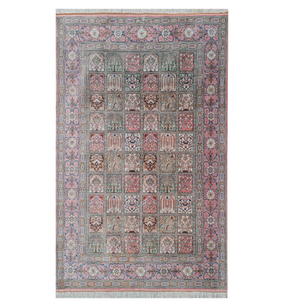 Persian Carpet Hand-Knotted Zanjan Masterpiece in Silk