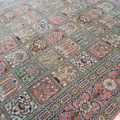 Persian Carpet Hand-Knotted Zanjan Masterpiece in Silk