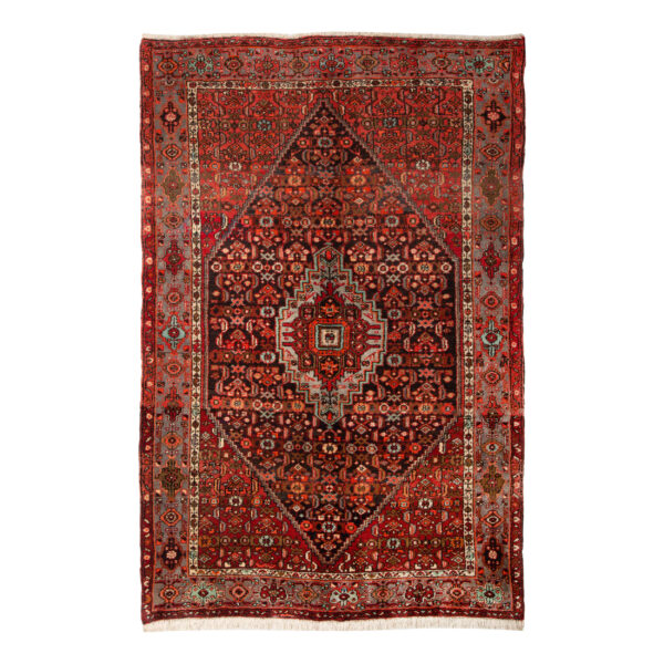Persian Carpet Hand-Knotted Zanjan Masterpiece in Wool Mahtab