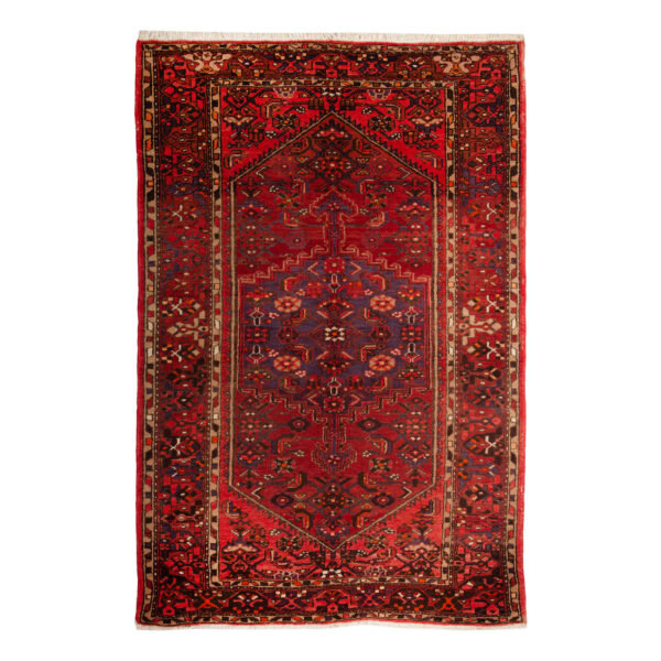 Persian Carpet Hand-Knotted Zanjan Masterpiece in Wool Ramin