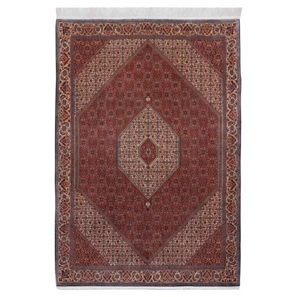 Persian Carpet Hand-Knotted Zanjan Masterpiece in Kork Wool Reyhan