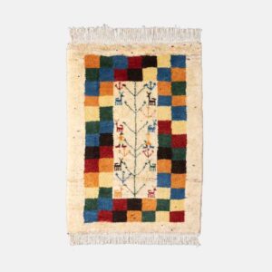 Hand-woven Persian Gabbeh Rug Model Minoo