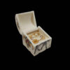 Handcrafted Bone Jewelry Box with Persian-Inspired Vala Pattern