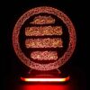 Islamic 3D LED Night Light Wa In Yakad