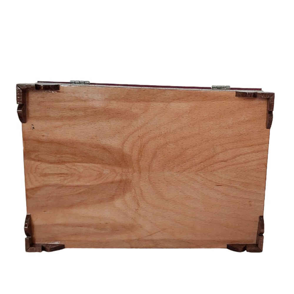 Beautiful Wooden Quran Storage Box – Khatam Enameled with Velvet Lining Model Eslimi