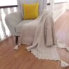 Soft & Light Knitted Throw for Sofa & Bed Model Azin