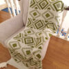 Soft & Light Knitted Throw for Sofa & Bed Model Punch