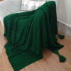 Soft & Light Knitted Throw for Sofa & Bed Model Tavoos