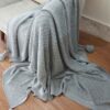 Soft & Light Knitted Throw for Sofa & Bed Model Tavoos