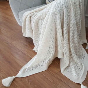 Knitted Throw for Sofa & Bed Model Tavoos