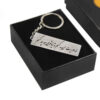 Persian Keychain Steel - Kordish Calligraphy Nafas