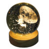 Crystal Ball Lamp Night Light Space & Astronaut
