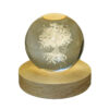 Crystal Ball Lamp Fantasy Night Light Tree of Life