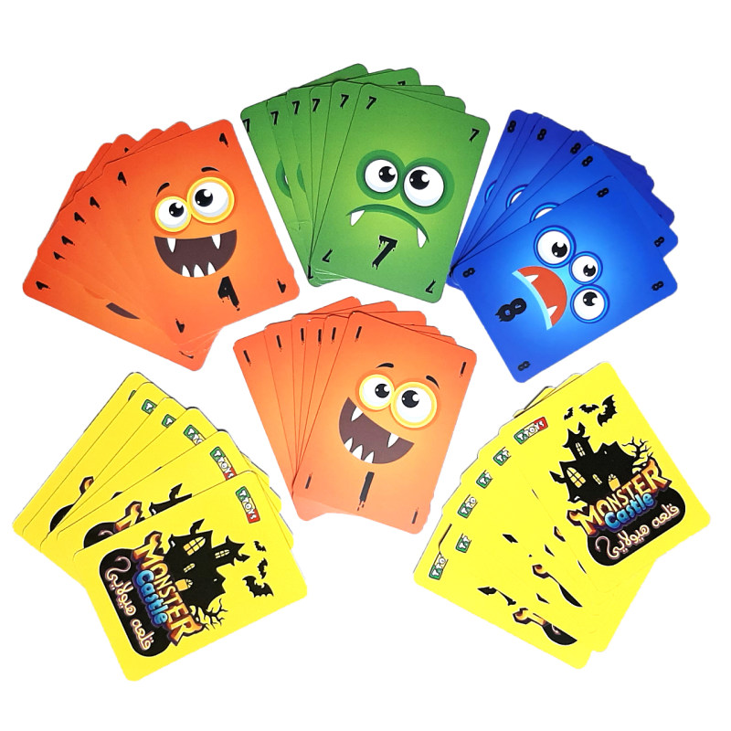 Monster Castle Playing Card Game (Farsi)