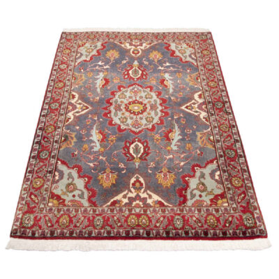 Vintage Persian Carpet Intricately Hand-Knotted Wool Diana