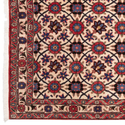 Vintage Persian Carpet Intricately Hand-Knotted Wool Fahimeh