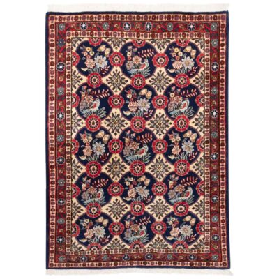 Vintage Persian Carpet Intricately Hand-Knotted Wool Jeyran