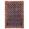 Vintage Persian Carpet Intricately Hand-Knotted Wool Nahal