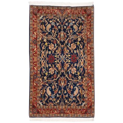 Vintage Persian Carpet Intricately Hand-Knotted Wool Taranom